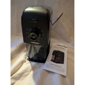 Mueller SuperGrind Electric Coffee Grinder CG-850 Black Burr Mill 2-12 Cup